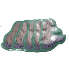 ক্যান্ডি হেয়ার মাস্ক ডিজিটাল প্রিন্টিং প্লাস্টিক ব্যাগের জন্য অনিয়মিত শেপটি ফ্ল্যাট প্যাকেজিং ব্যাগটি দেয়